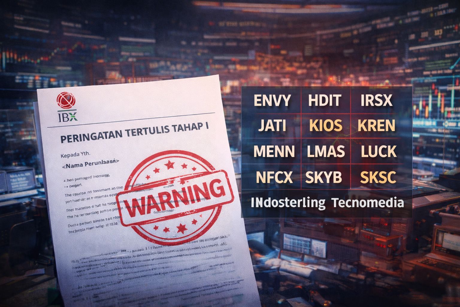 12 Emiten Teknologi Belum Lapor Keuangan 2025, BEI Kirim Peringatan Tahap I