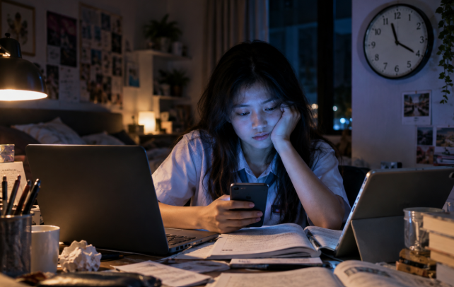 Screen Time Tinggi Belum Tentu Jadi Penyebab Nilai Siswa Turun