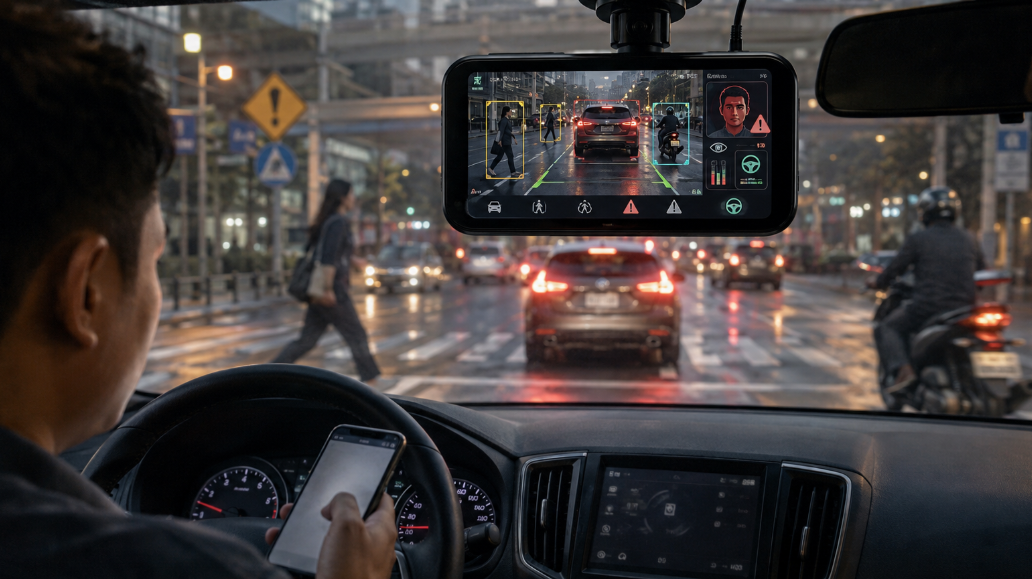 Dashcam Berbasis AI Tidak Otomatis Membuat Berkendara Lebih Aman