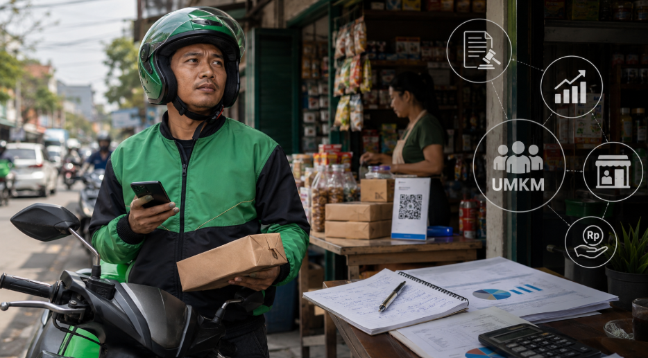 Di Balik Rencana Menjadikan Ojol Pelaku UMKM