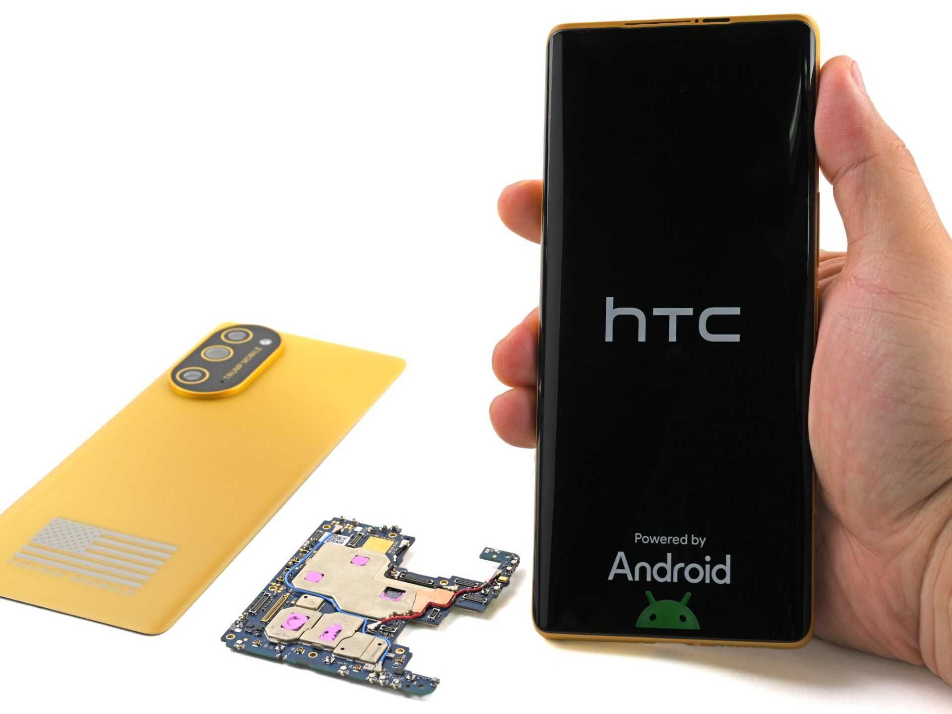Dikuliti hingga Dalam, Trump Mobile T1 Phone Ternyata Mirip HTC U24 Pro