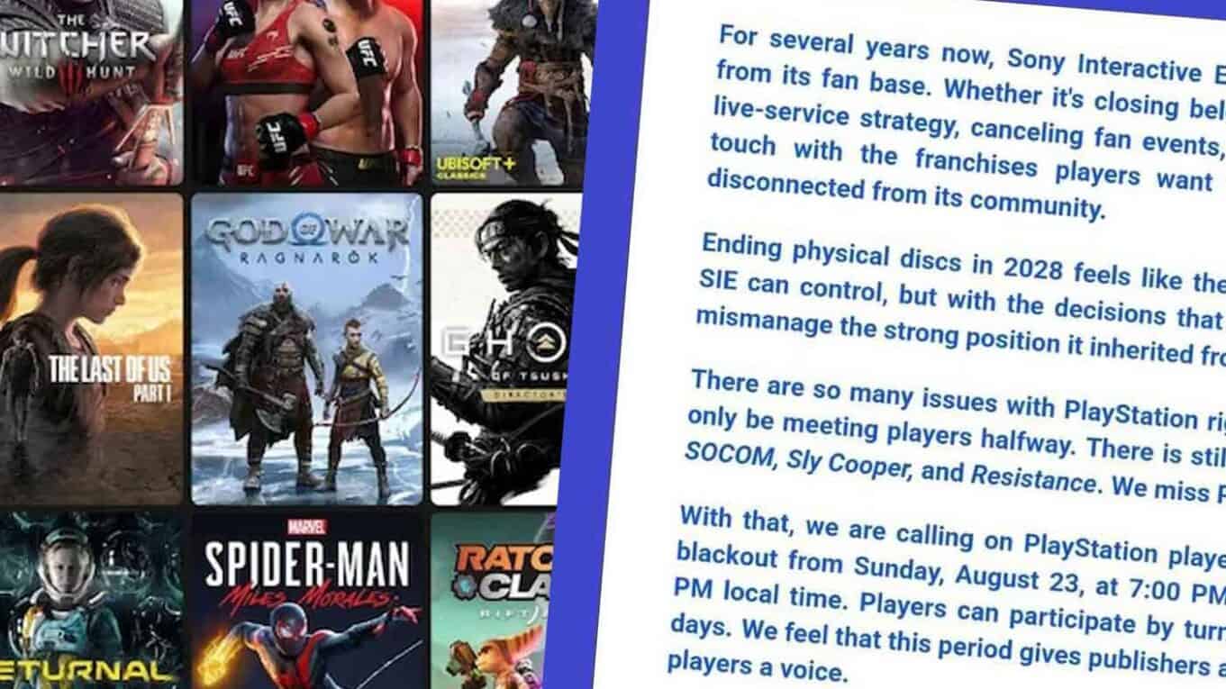 Gamer Diajak Blackout PlayStation Sepekan untuk Protes Penghentian Game Cakram
