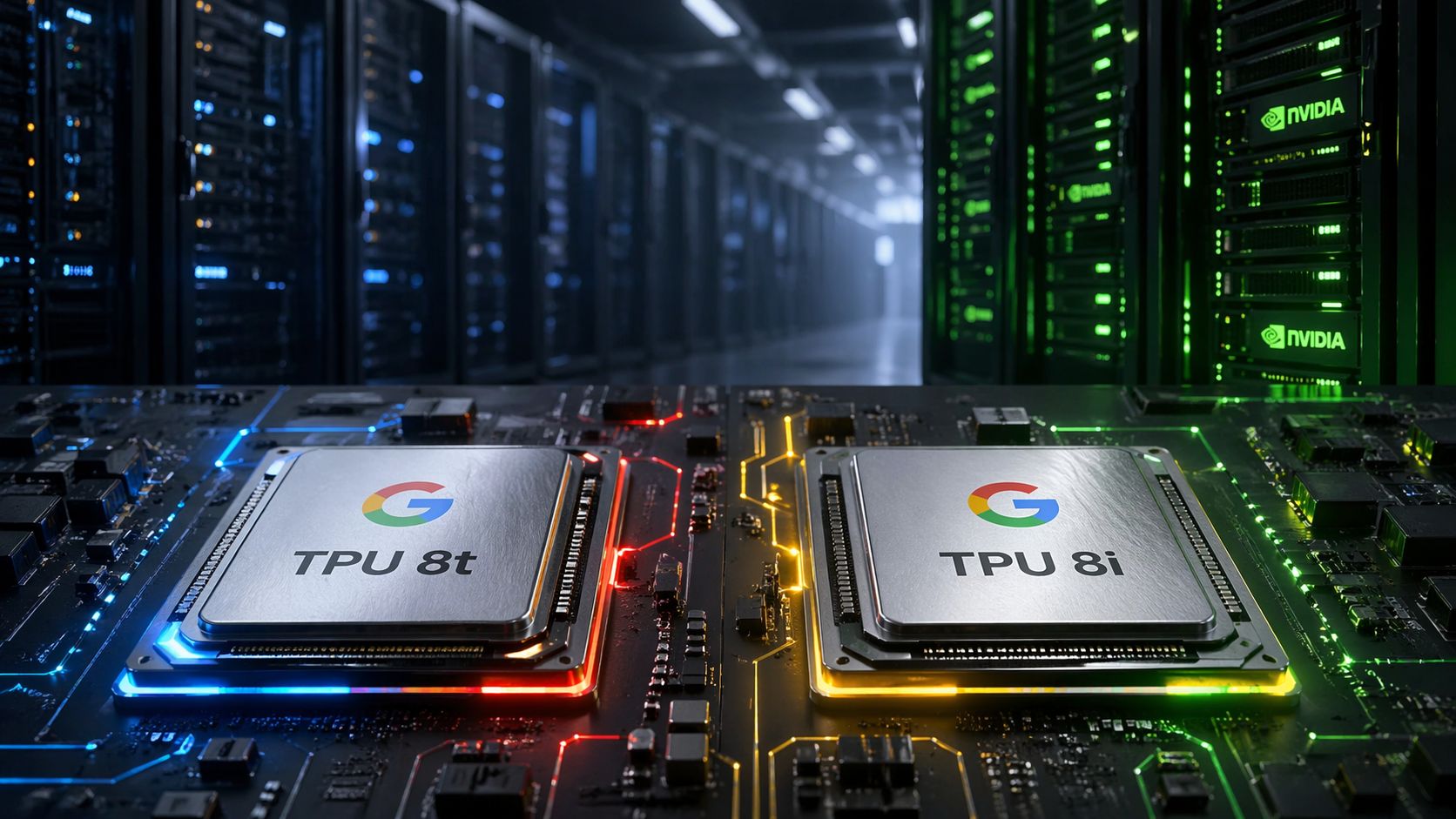 Google Rilis Dua Chip AI Baru, Tantang Nvidia di Era AI Agent