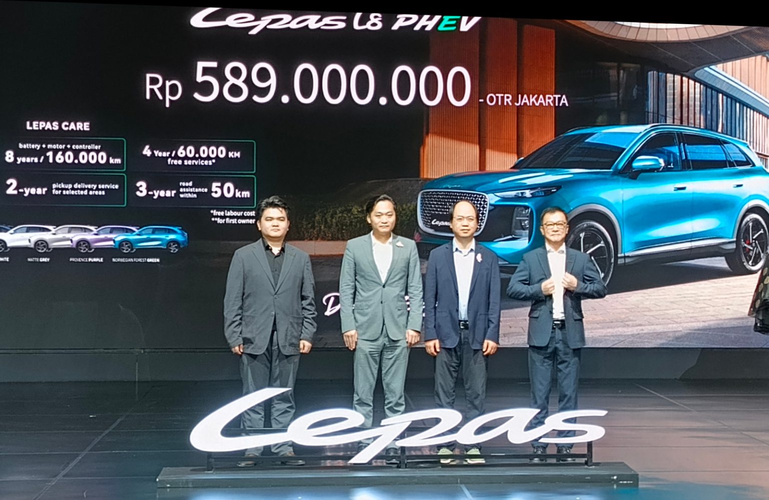 Lepas L8 PHEV Resmi Dibanderol Rp589 Juta di Indonesia