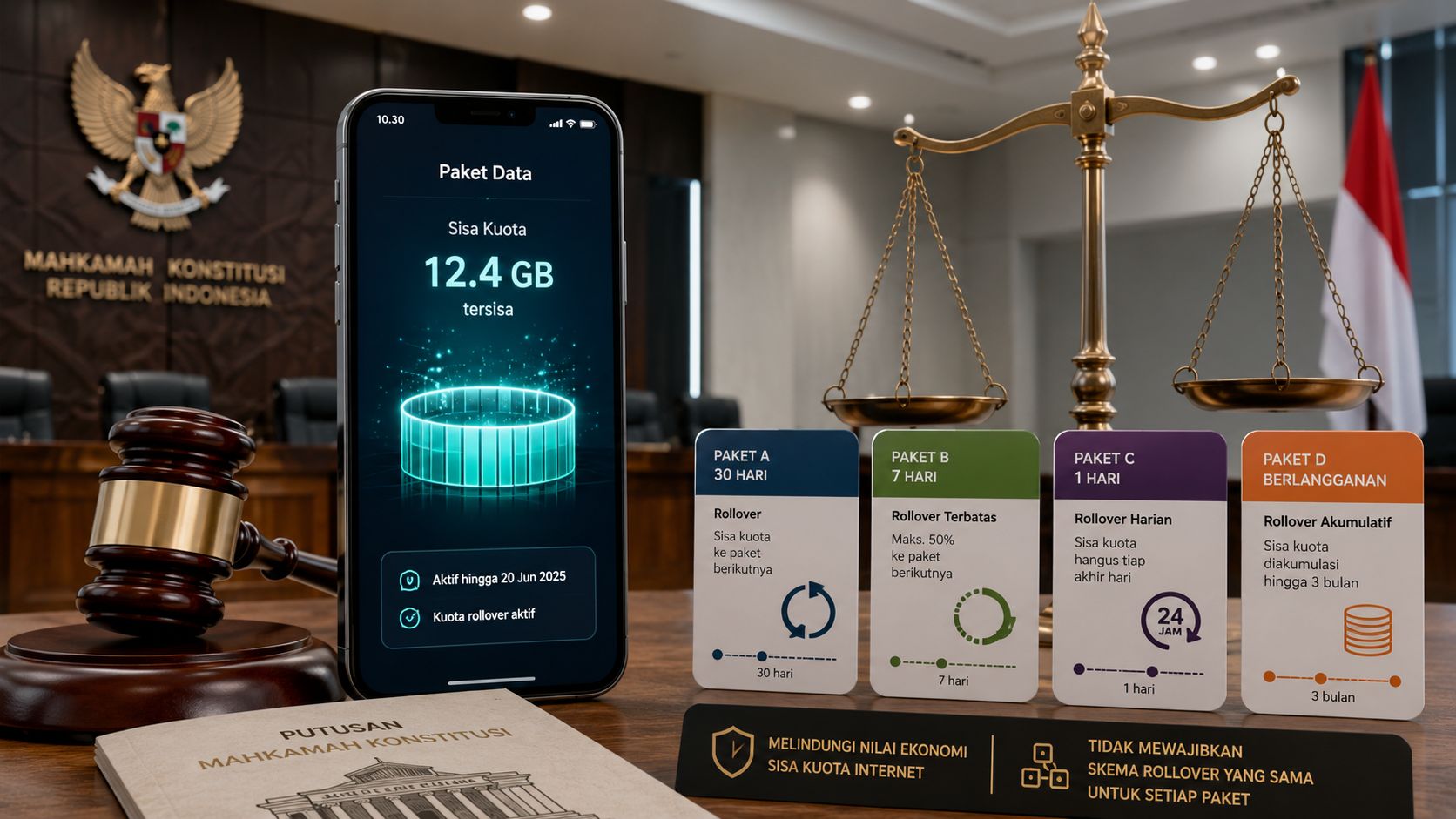 Membedah Keputusan MK Mengenai Sisa Kuota Internet