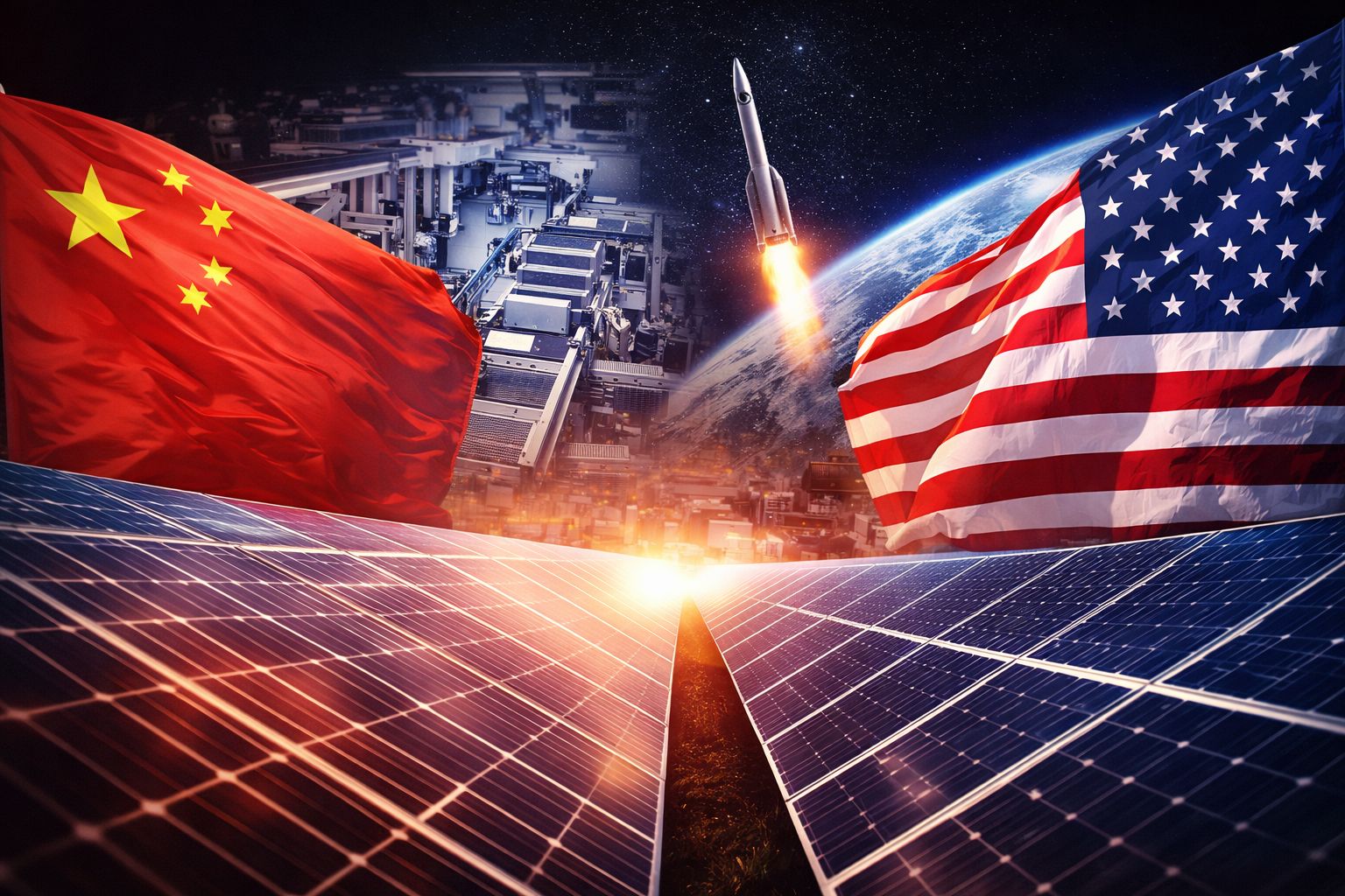 Panel Surya Jadi Senjata Strategis China untuk Menekan Amerika dan Menguasai Dunia