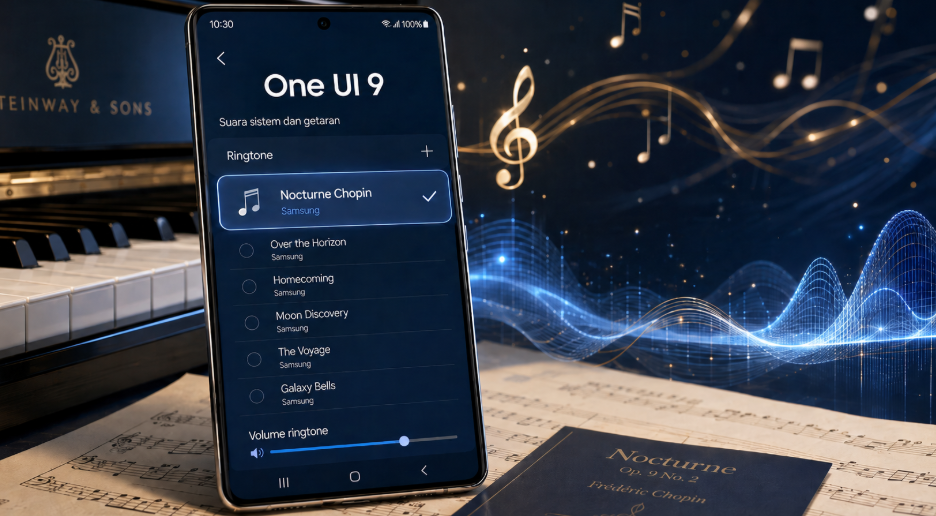 Samsung Bawa Musik Klasik Nocturne Chopin Jadi Ringtone Baru One UI 9